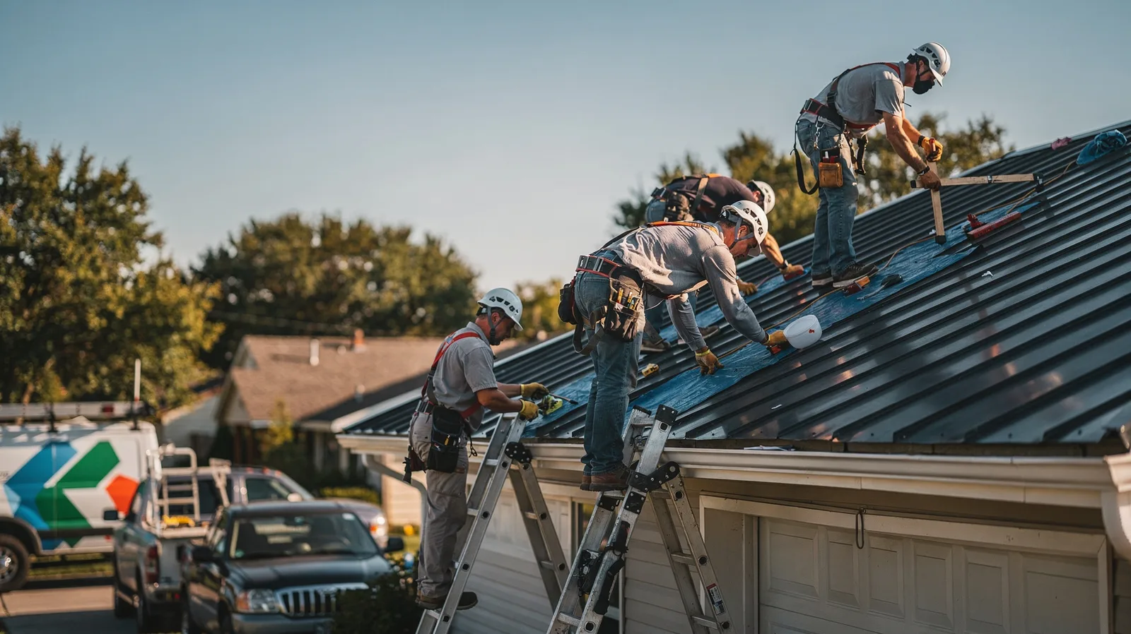 Metal Roof Installation in Wadesville, IN near me